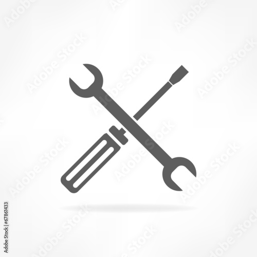 spanner & screwdriver icon