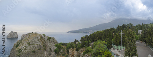 Crimea Gursuf sea travel photo