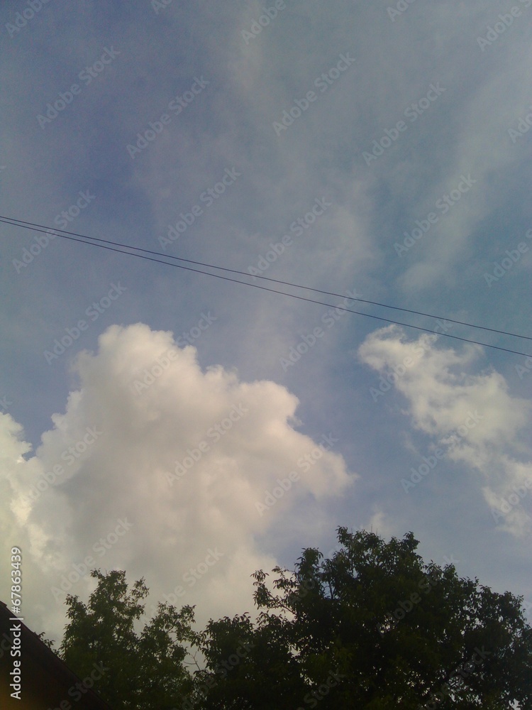 Fototapeta premium Chmury