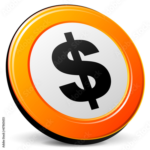 Vector dollar icon