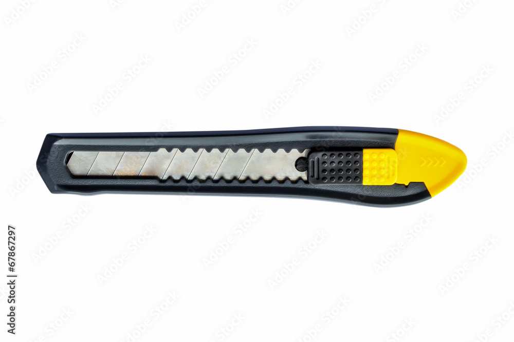 Knife Cutter on isolated white. Knife Cutter on isolated white.