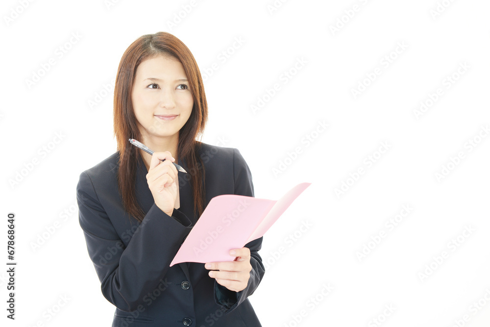 笑顔の女性 笑顔の女性