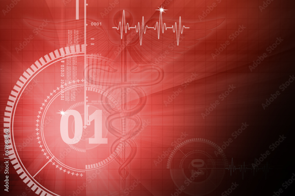 Obraz premium Technology background