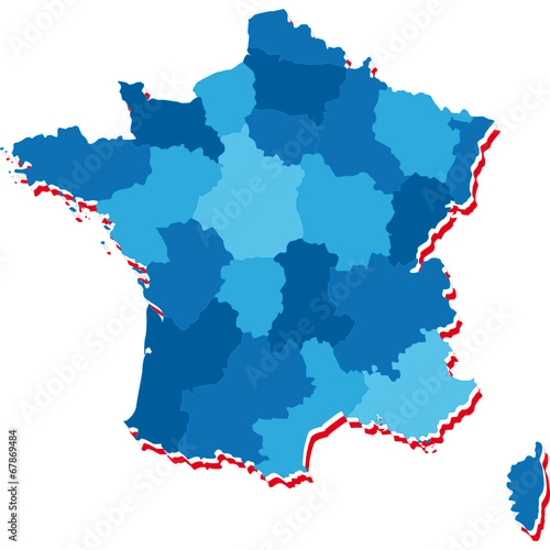 mappa francia