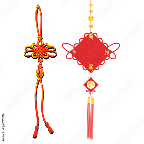 blank chinese knot