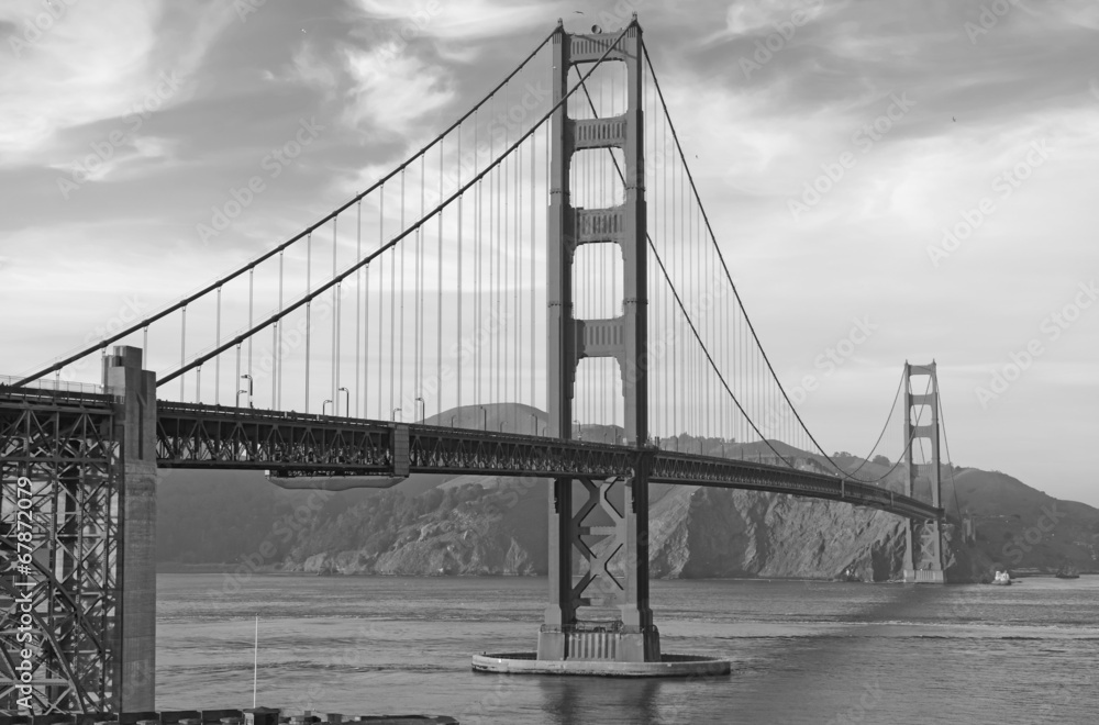 Naklejka premium Golden Gate Bridge, San Francisco, California
