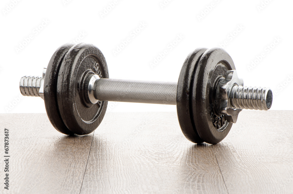 Fototapeta premium Dumbbell weights