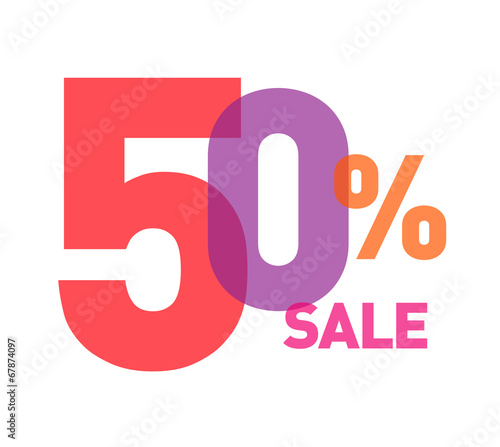 Sale typography