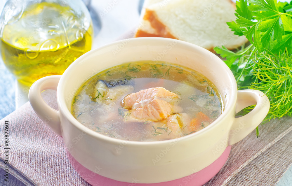salmon soup salmon soup