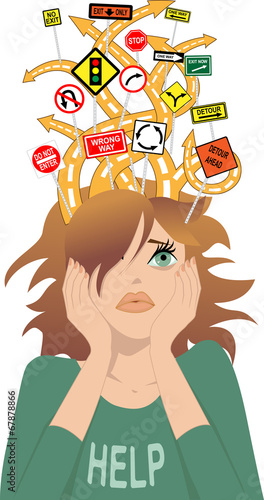 Teenager with ADHD