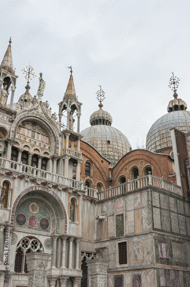 Venedig, Altstadt, Insel, historische Basilika, Italien