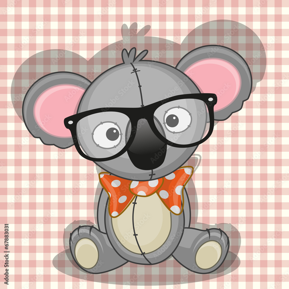 Obraz premium Hipster Koala
