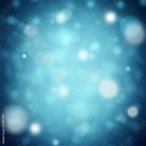 Abstract blue defocused background