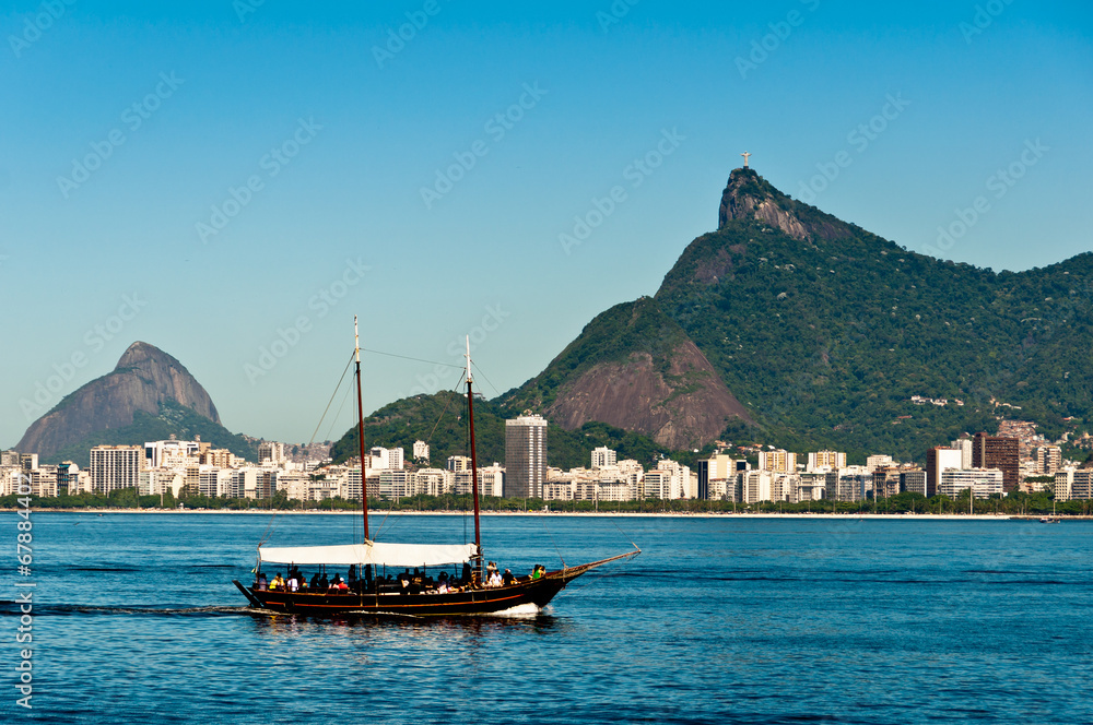 Tourist Boat in Rio de Janeiro