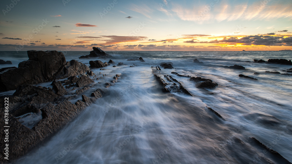 Obraz premium tramonto al mare