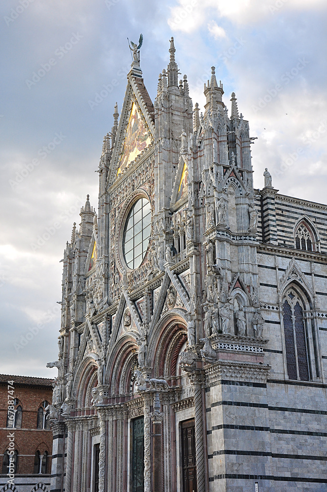 Fototapeta premium Dom in Siena