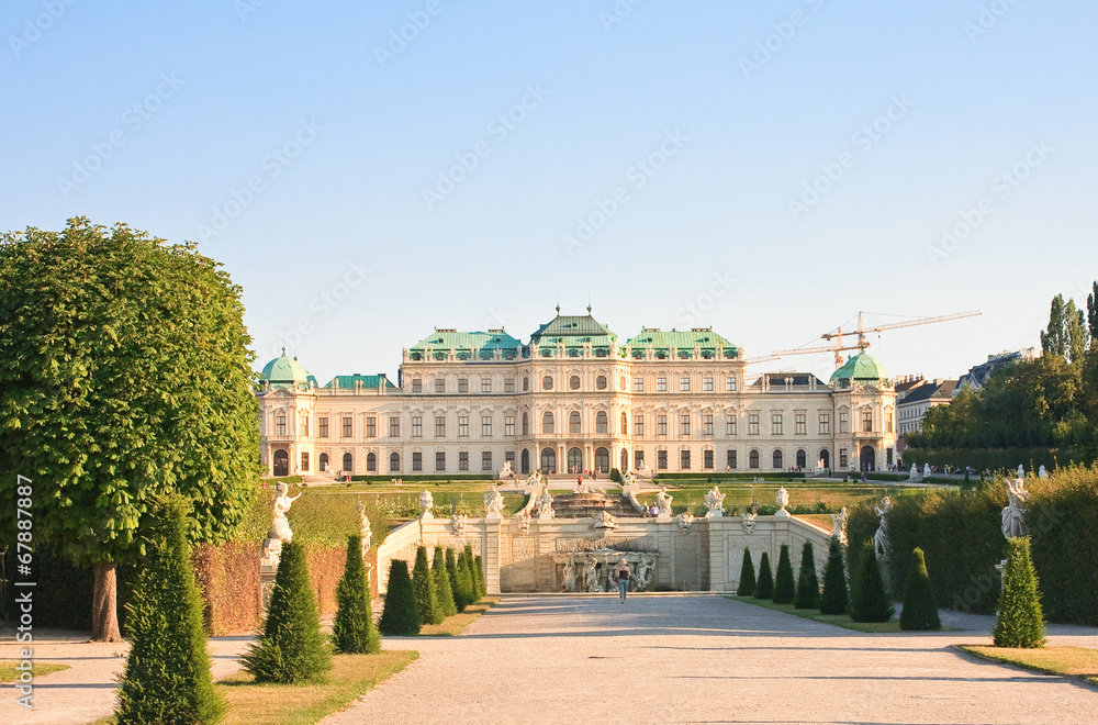 Upper Belvedere Palace. Vienna. Austria