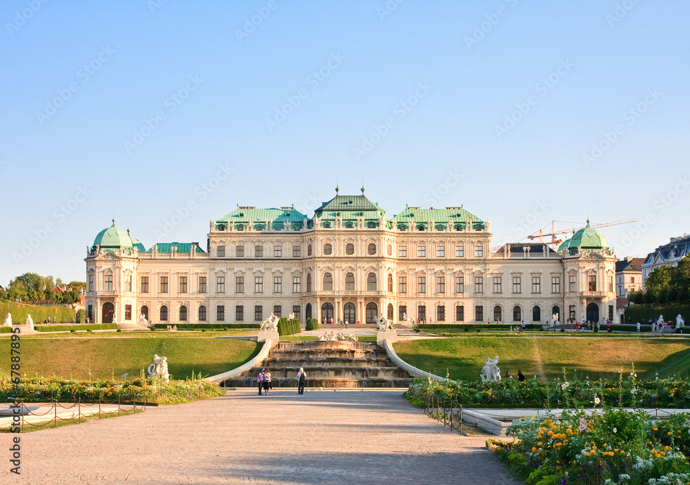 Upper Belvedere Palace. Vienna. Austria