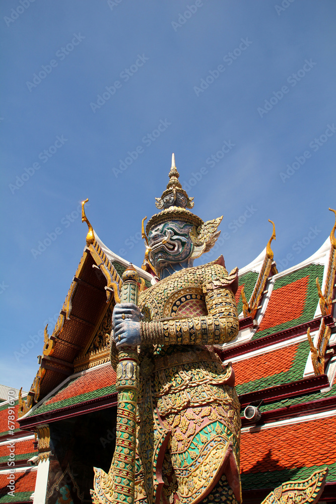 Fototapeta premium Straż przy wejściu