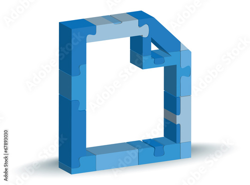 file icon in puzzle