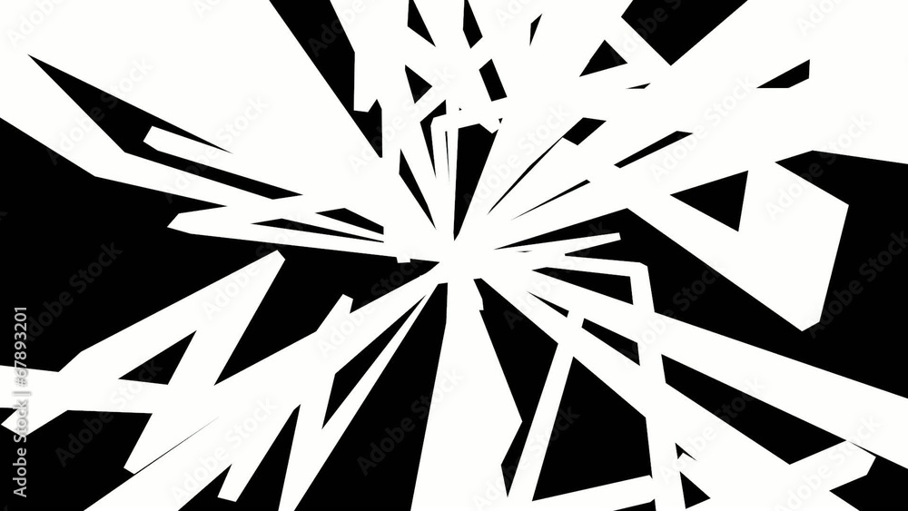 Black and white angular and elastic web Black and white angular and elastic web