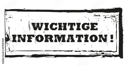 wichtige information 2407