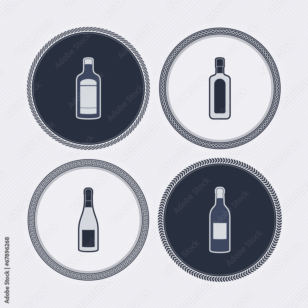 Alcohol bottles Alcohol bottles