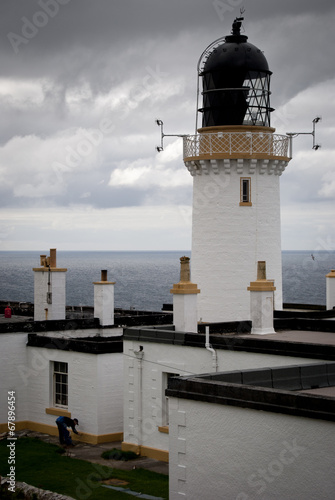 Obraz na płótnie il faro bianco del nord w salonie