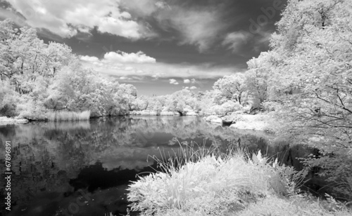 Infrared image of the Central Park