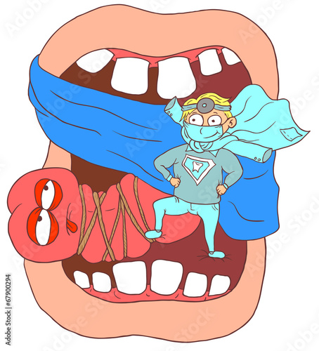 Dentist tamed language