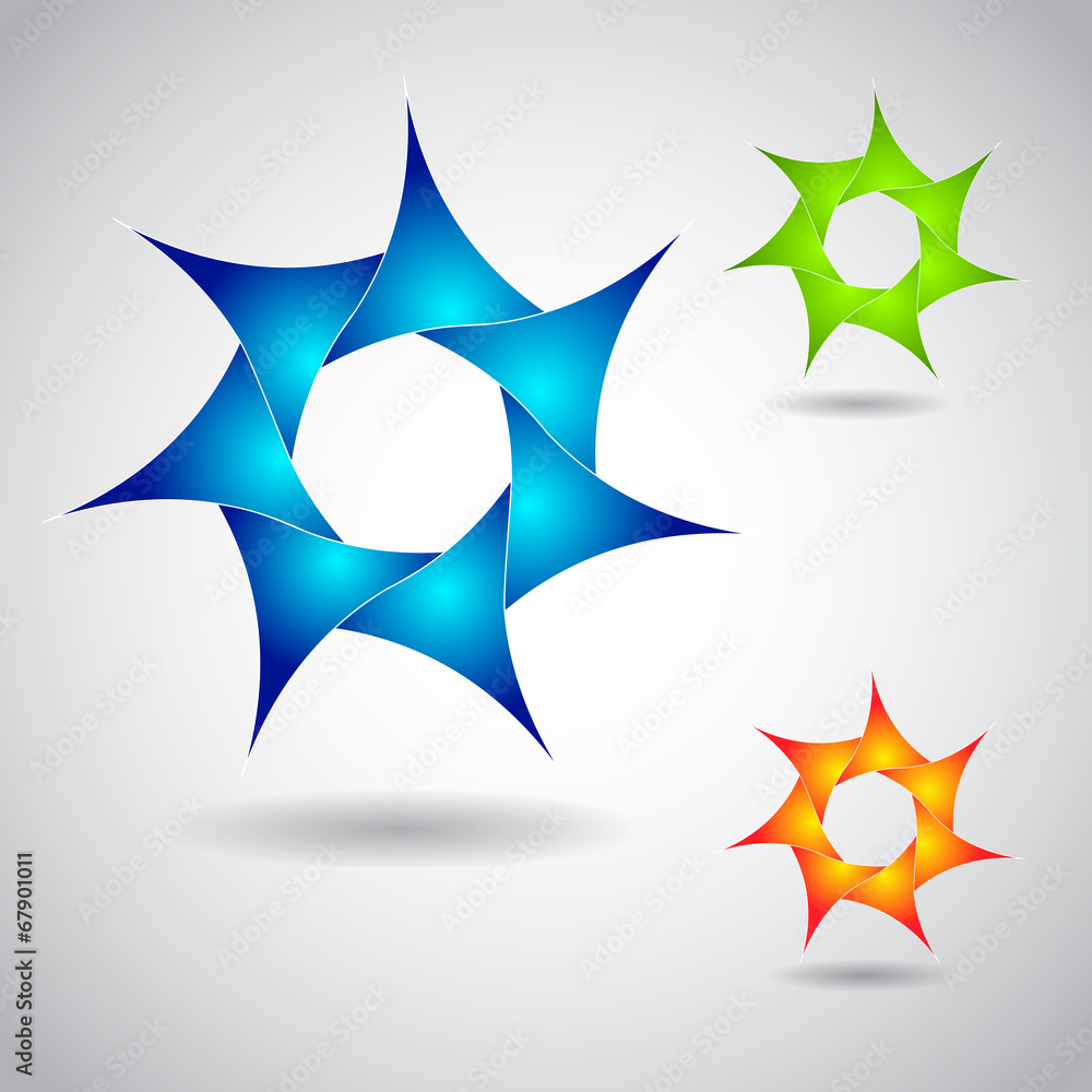 Obraz premium Vector logos