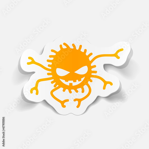 realistic design element: spider