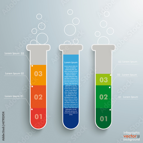 Test Tubes Infographic