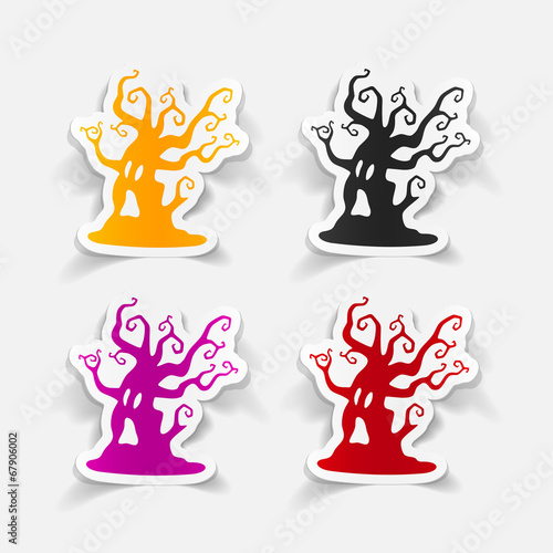 realistic design element: tree