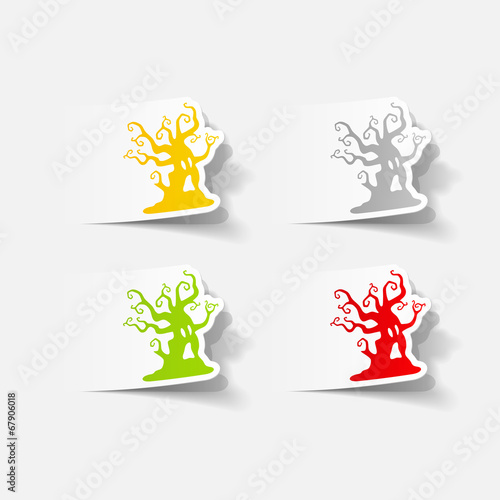 realistic design element: tree