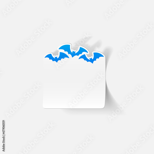 realistic design element: bat