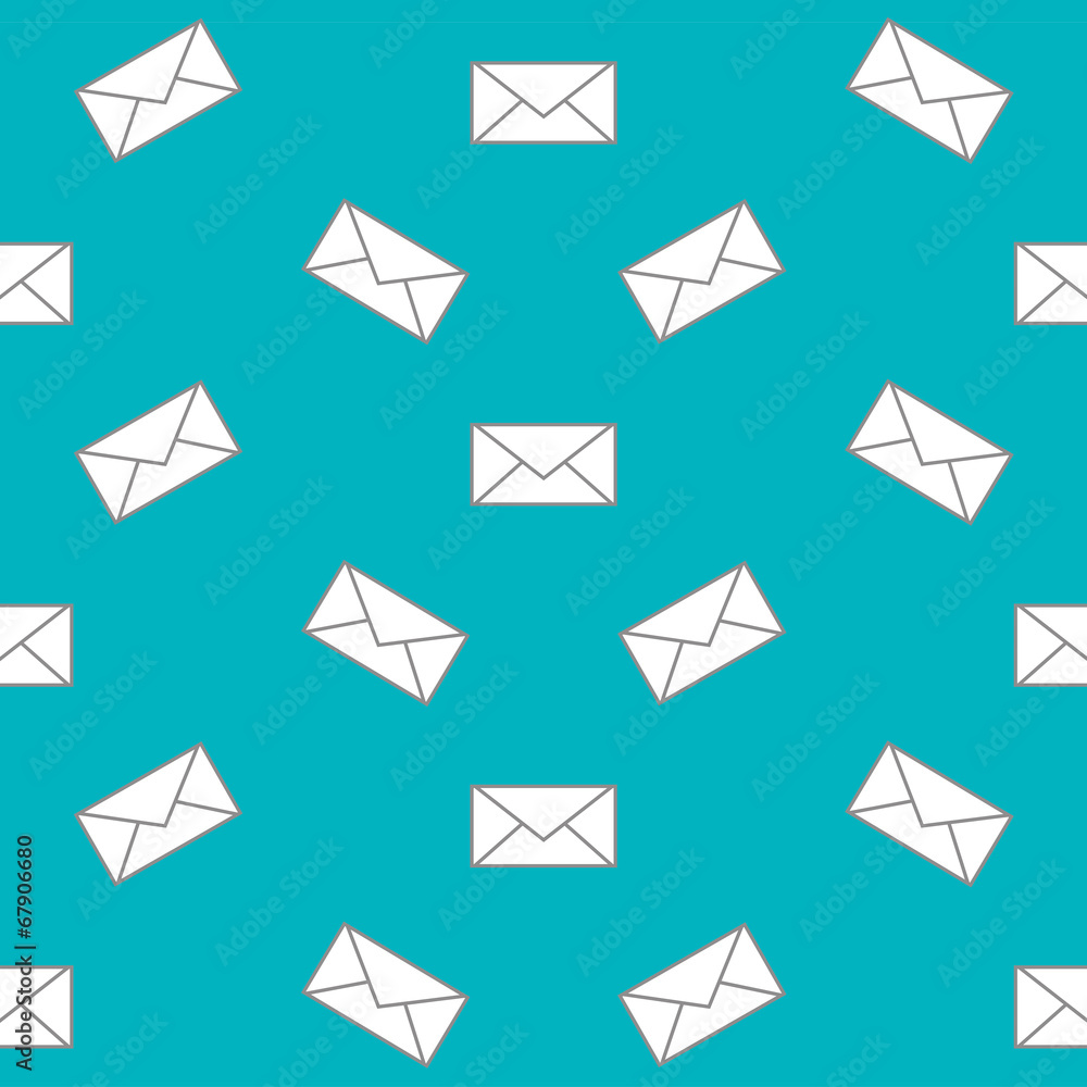 Mail envelope web icon. Seamless pattern. Vector background. Mail envelope web icon. Seamless pattern. Vector background.
