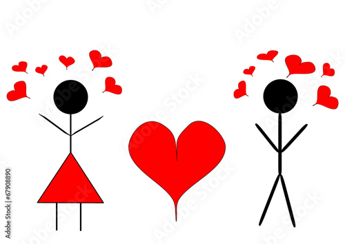 Heart Couple