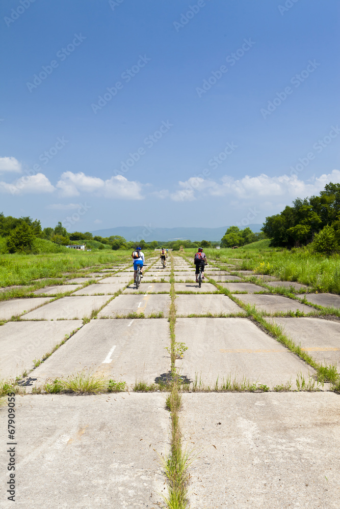 Fototapeta premium The old runway