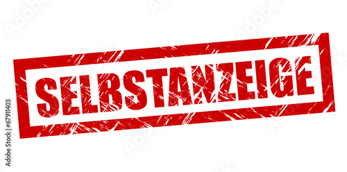 Selbstanzeige