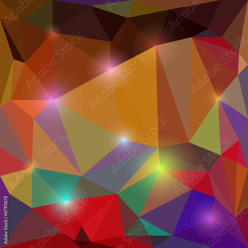 bright colored abstract geometric background