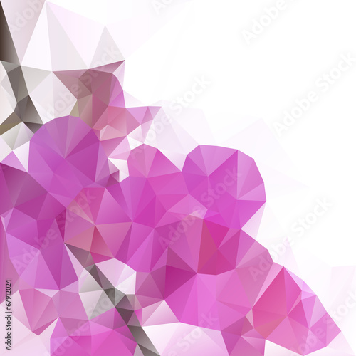 abstract orchid flower