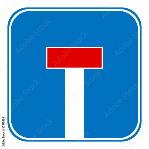 Dead End sign