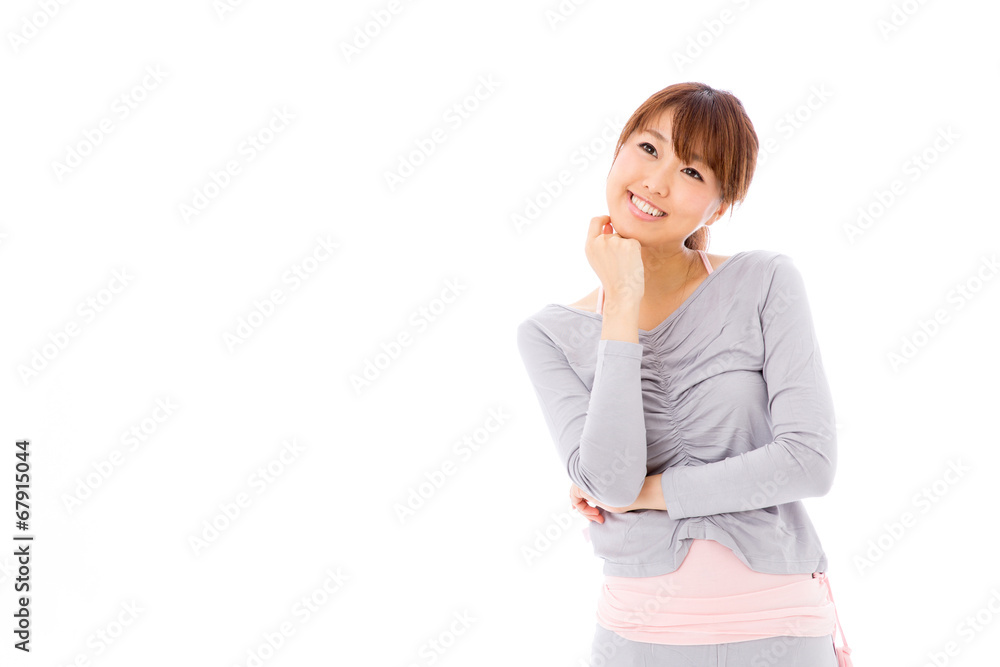 attractive asian woman exercise image attractive asian woman exercise image