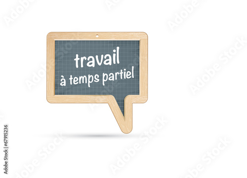 travail à temps partiel