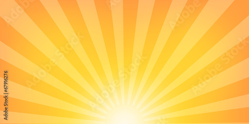 Sun Sunburst Pattern