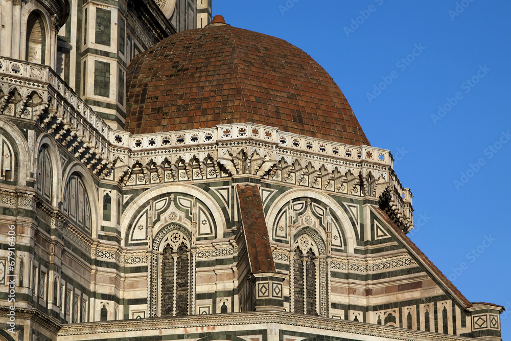 Details of the beautiful Dome - Florence