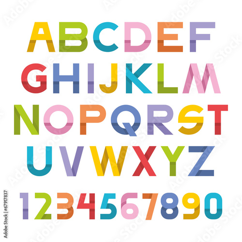 Vector Alphabet Set