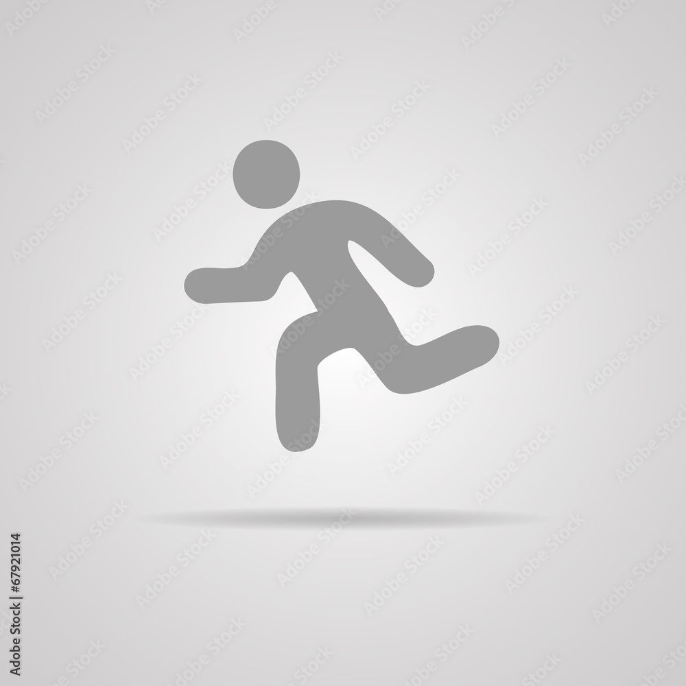Vector Running Illustration