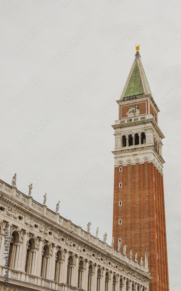 Venedig, historische Altstadt, Stadt, Turm, Markusturm, Italien